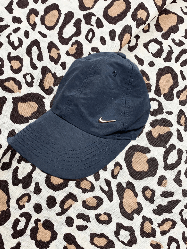 Nike Mens Vintage Nike mini logo metal swoosh hats streetwear y2k Size ONE SIZE - 1 Thumbnail