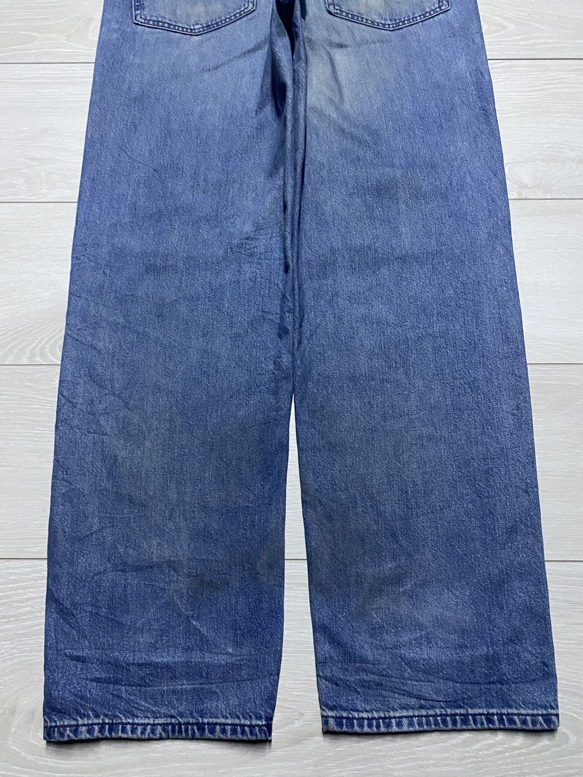 Uniqlo Vintage Japanese Brand Uniqlo Light Wash Tappered Leg Jeans Size US 36 / EU 52 - 6 Thumbnail