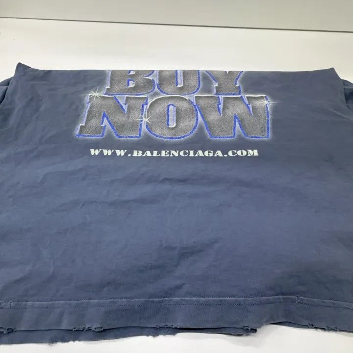 Balenciaga Balenciaga Balenciaga Letter Print Short Sleeve TShirt -25 Size US XS / EU 42 / 0 - 6 Thumbnail