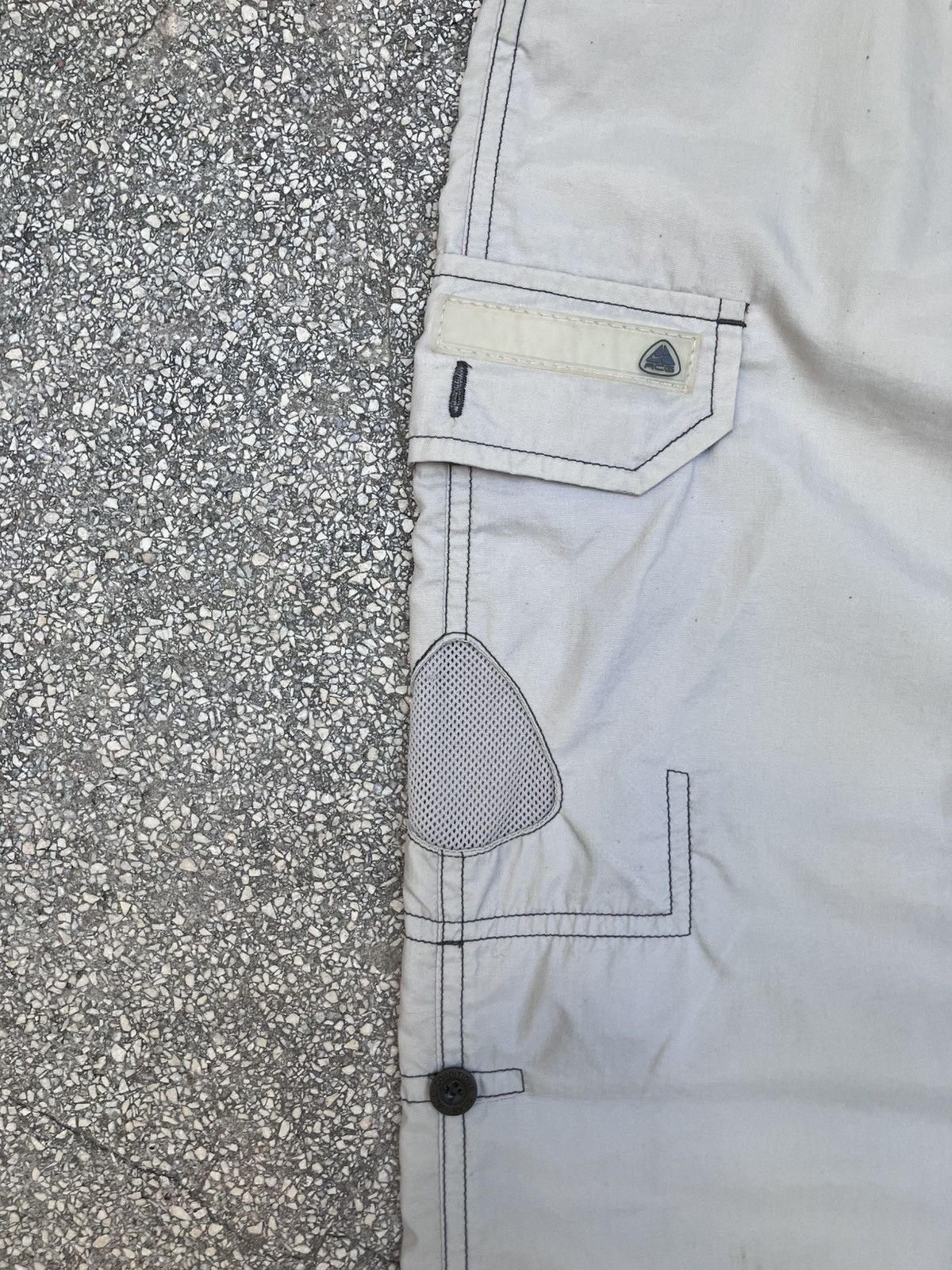 Nike ACG Vintage 2000s Nike ACG Kayak Mesh Cargo Utility Baggy Pants Size US 32 / EU 48 - 3 Thumbnail