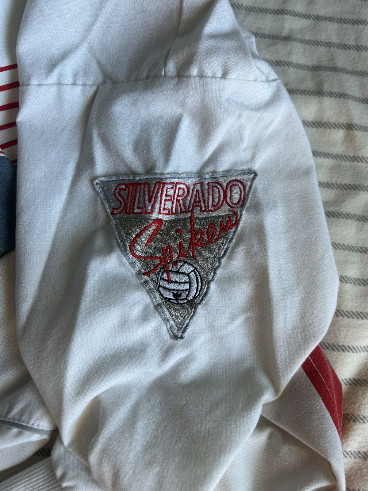 Adidas vintage 1980s adidas silverado spikers volleyball jumper Size US XL / EU 56 / 4 - 7 Thumbnail