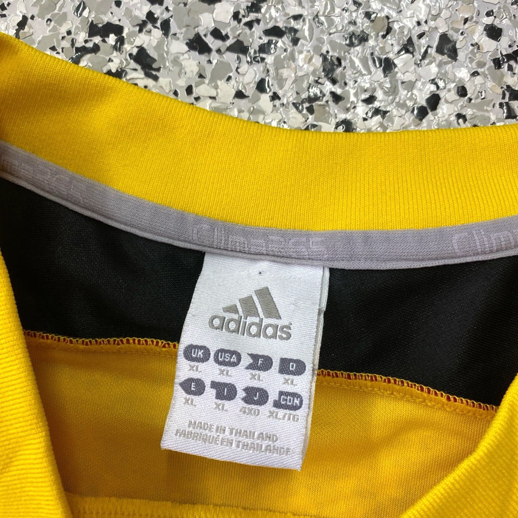 Adidas VINTAGE Adidas Long Sleeve Soccer Futbol Goalie Jersey Adult XL Yellow 90s Mens Size US XL / EU 56 / 4 - 2 Thumbnail