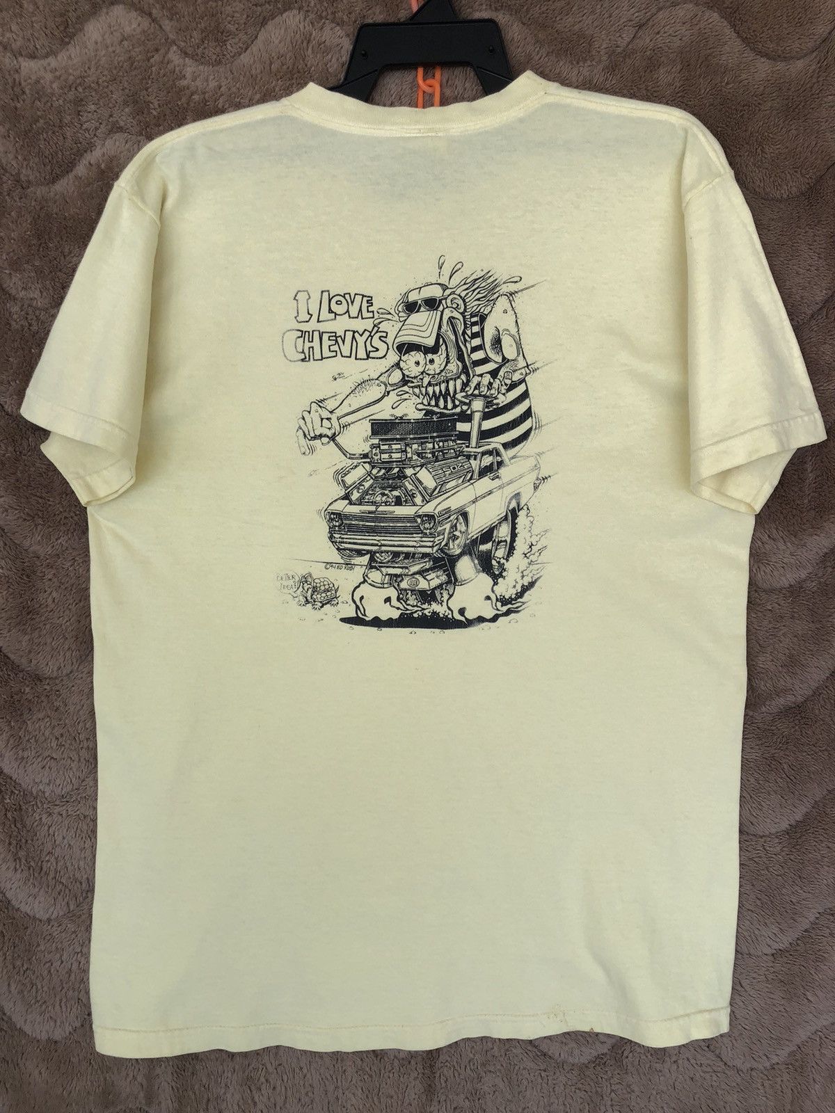 Vintage Vintage RAT FINK Streetwear Tee Size US L / EU 52-54 / 3 - 1 Thumbnail