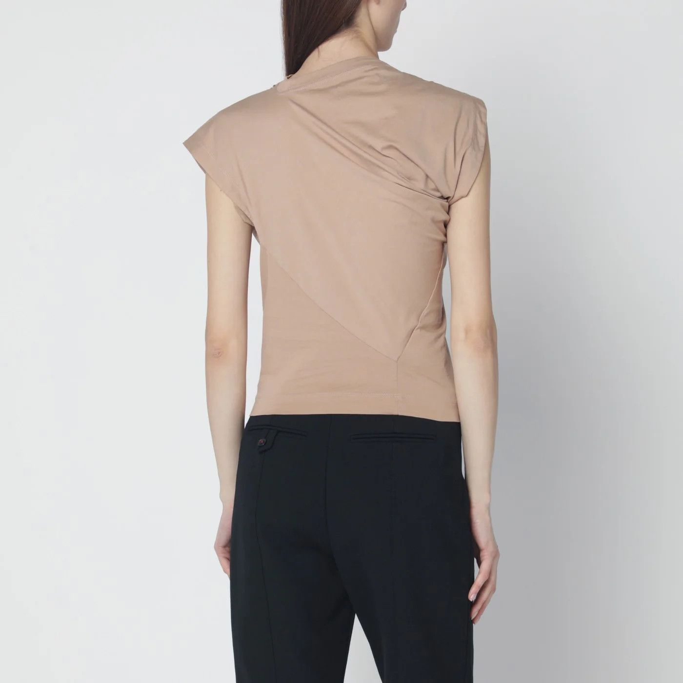 Vivienne Westwood o1d2blof0526 Short Sleeve T-Shirt in Beige Size M / US 6-8 / IT 42-44 - 3 Thumbnail