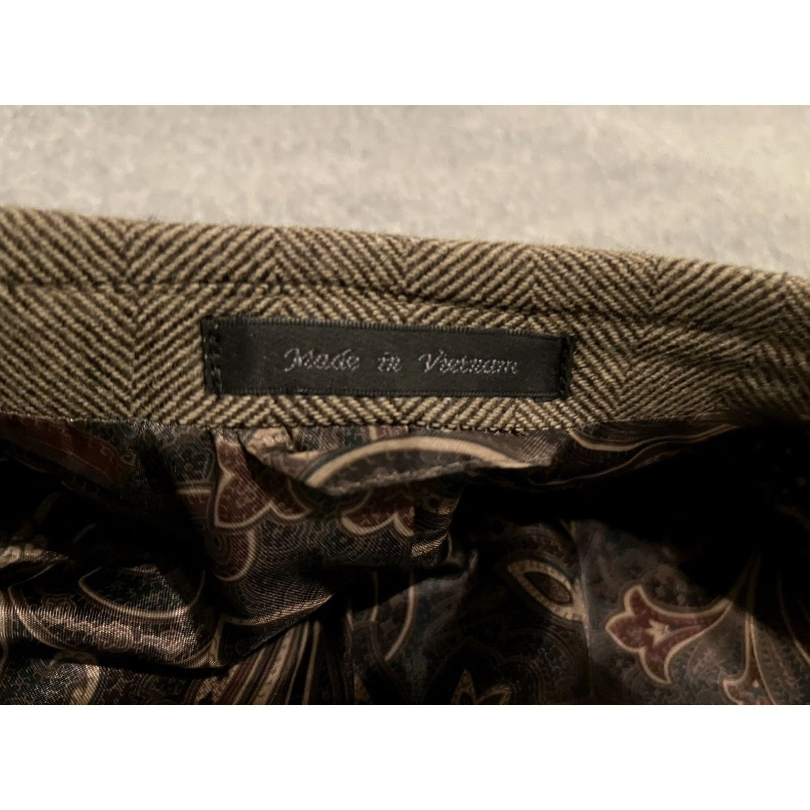 Ralph Lauren Ralph Lauren Blazer Mens 44 Brown Wool Sport Coat Jacket S L Size 44R - 5 Thumbnail