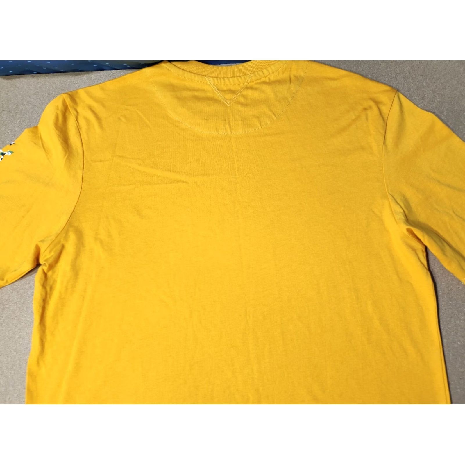 Vintage Baretta Mens T-Shirt Size S Yellow Short Sleeve Small Cotton Round Neck Plain Shirt Sports Mens Size US S / EU 44-46 / 1 - 7 Thumbnail