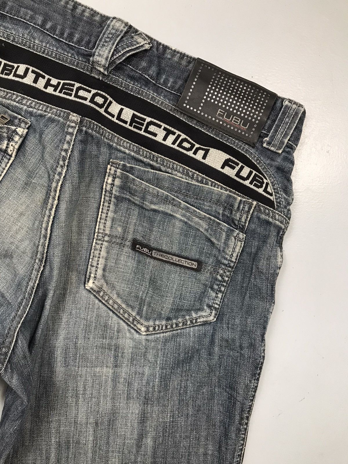 Fubu Vintage Fubu SpellOut denim Size US 34 / EU 50 - 14 Thumbnail