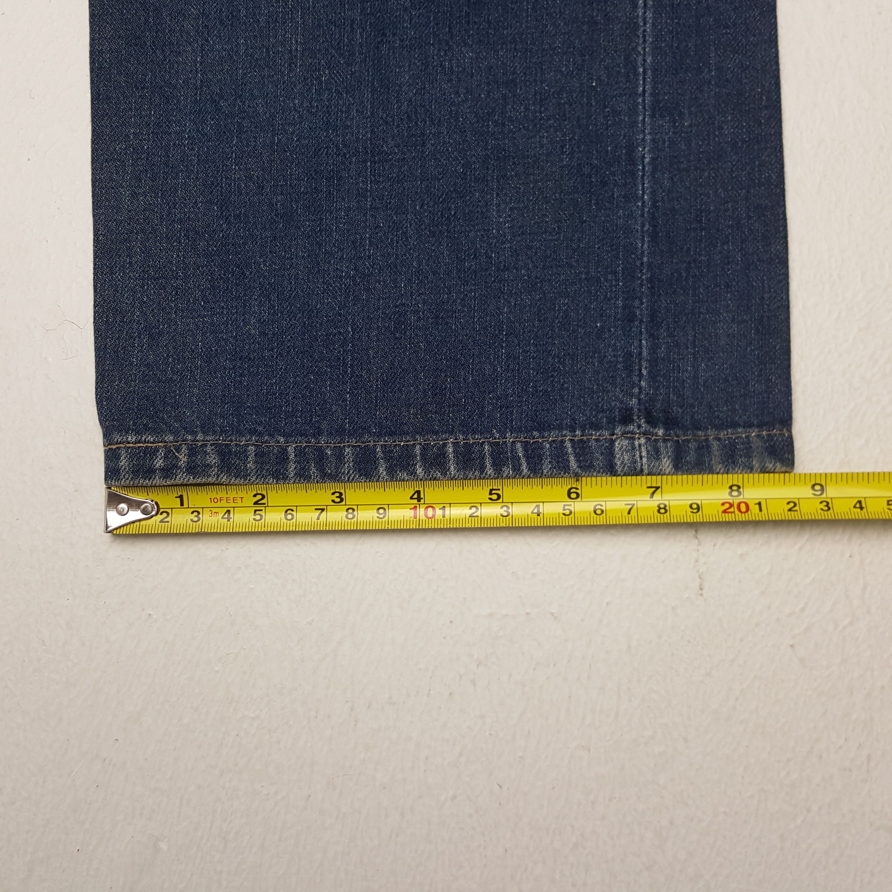 Evisu × Japanese Brand × Vintage Vintage Evisu Japanese Brand Daicock Custom Art Denim Jeans Size US 30 / EU 46 - 11 Thumbnail