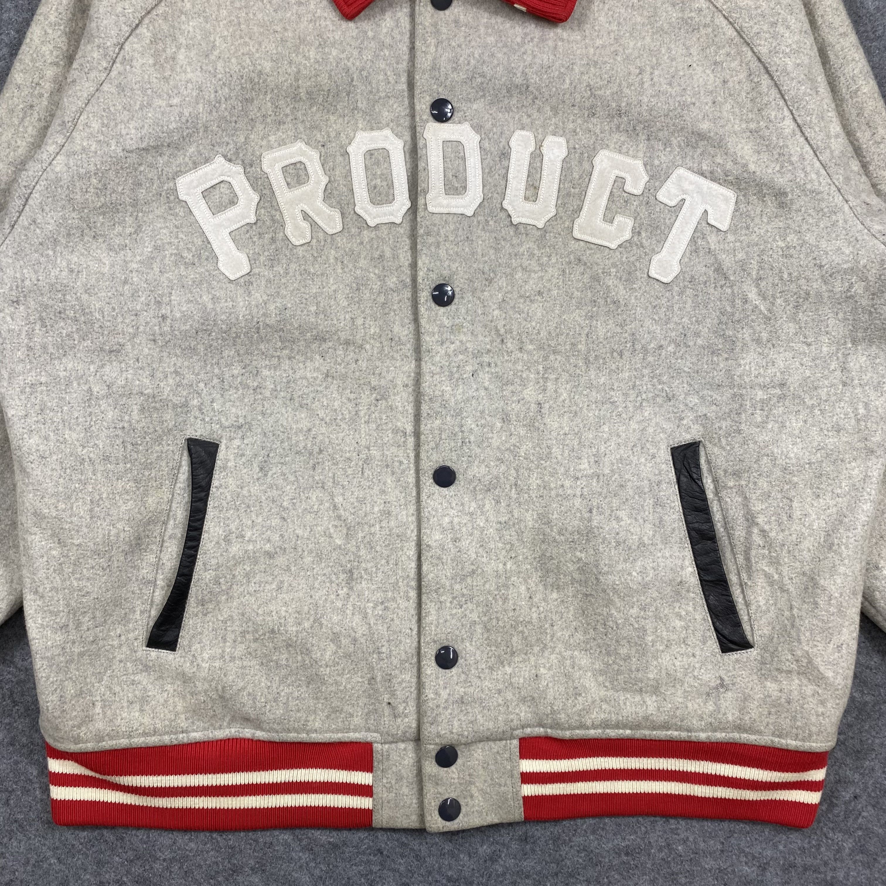 Japanese Brand VTG Product Classics Japan "Pound for Pound Wool Varsity Size US XL / EU 56 / 4 - 6 Thumbnail