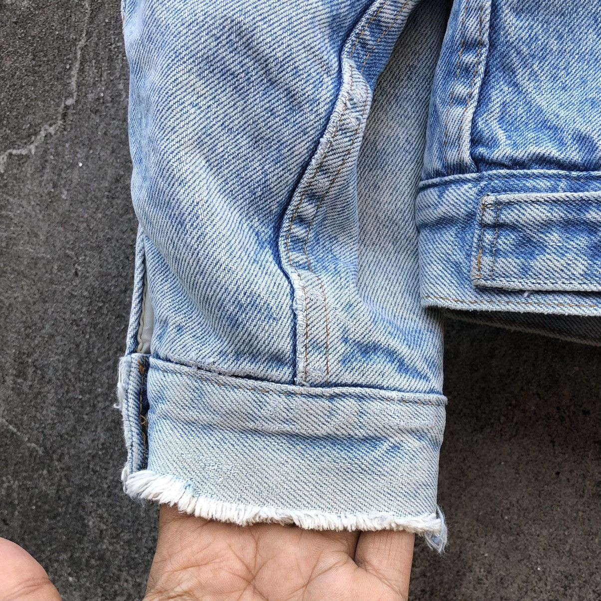 Levi's Vintage Levis Orange Tab Sherpa Lined Denim Trucker Jacket 🇺🇸 Size US L / EU 52-54 / 3 - 14 Thumbnail