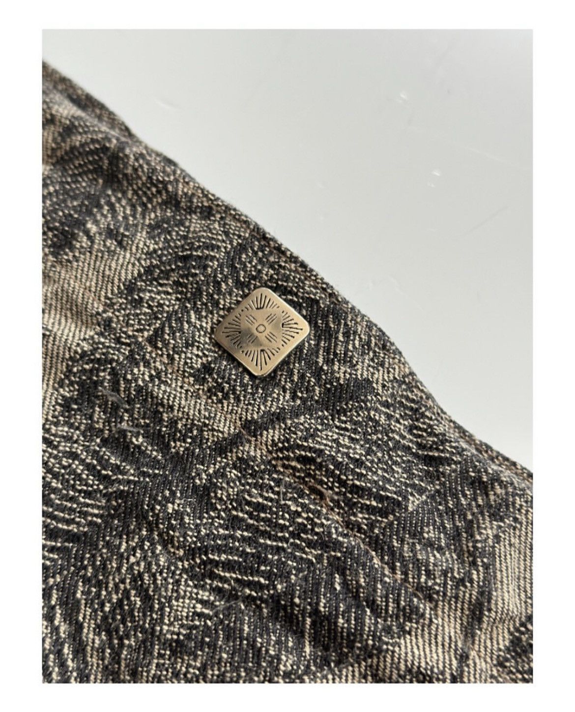 Kapital kapital 12oz feather denim book bag free size Size ONE SIZE - 4 Thumbnail