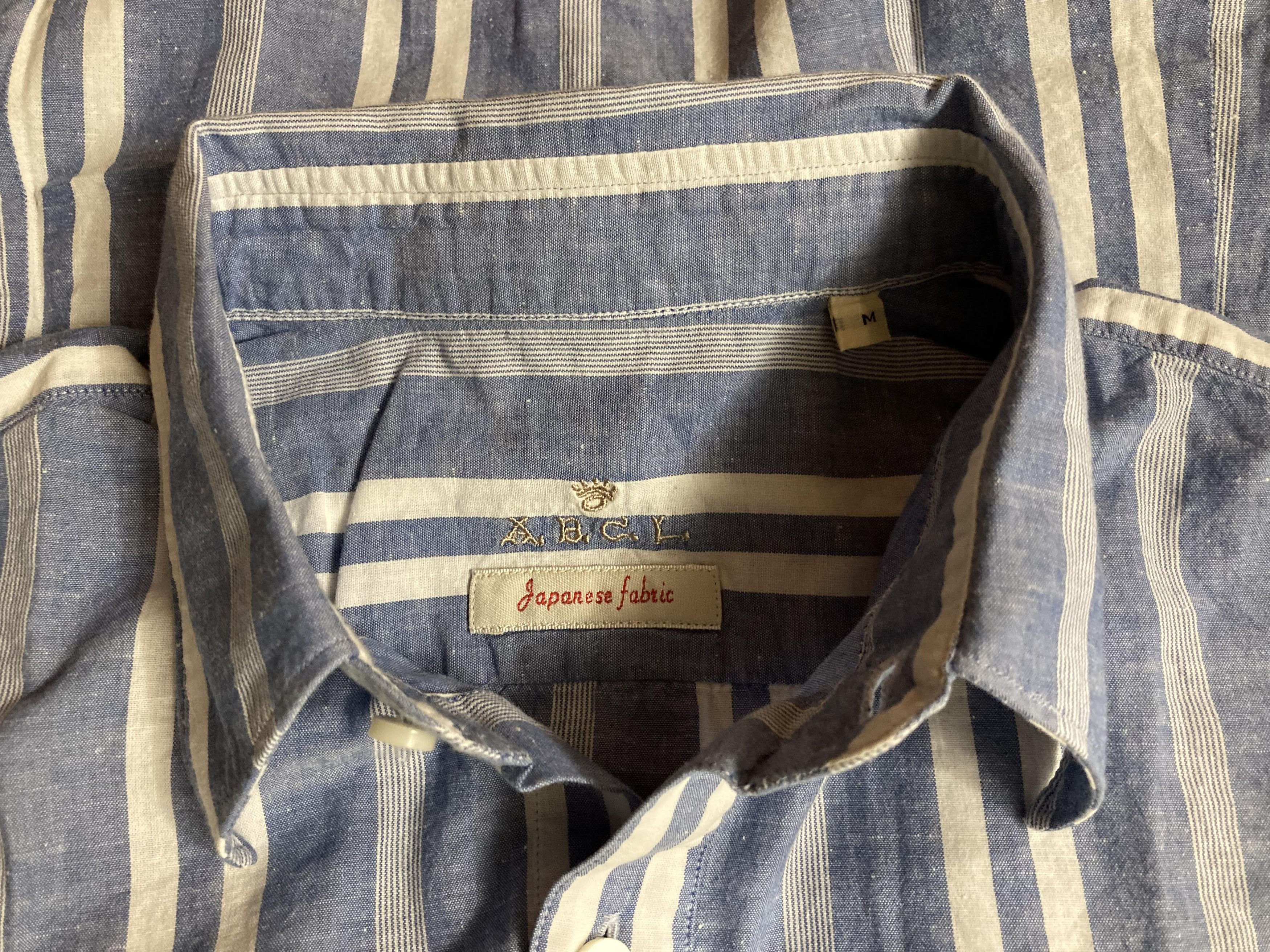 Japanese Brand A.B.C.L Long Sleeve Cotton/Silk Shirt Japanese Fabric. Size US M / EU 48-50 / 2 - 3 Thumbnail