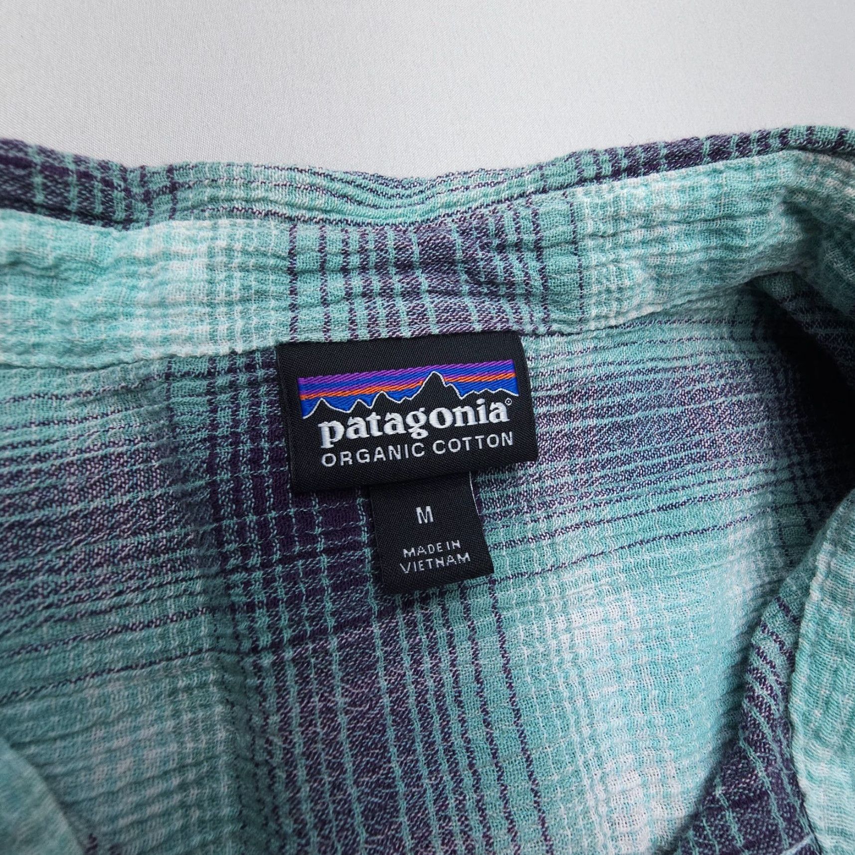 Patagonia Patagonia A/C Shirt Mens Medium Blue Plaid Gauze Organic Cotton Light Size US M / EU 48-50 / 2 - 4 Thumbnail