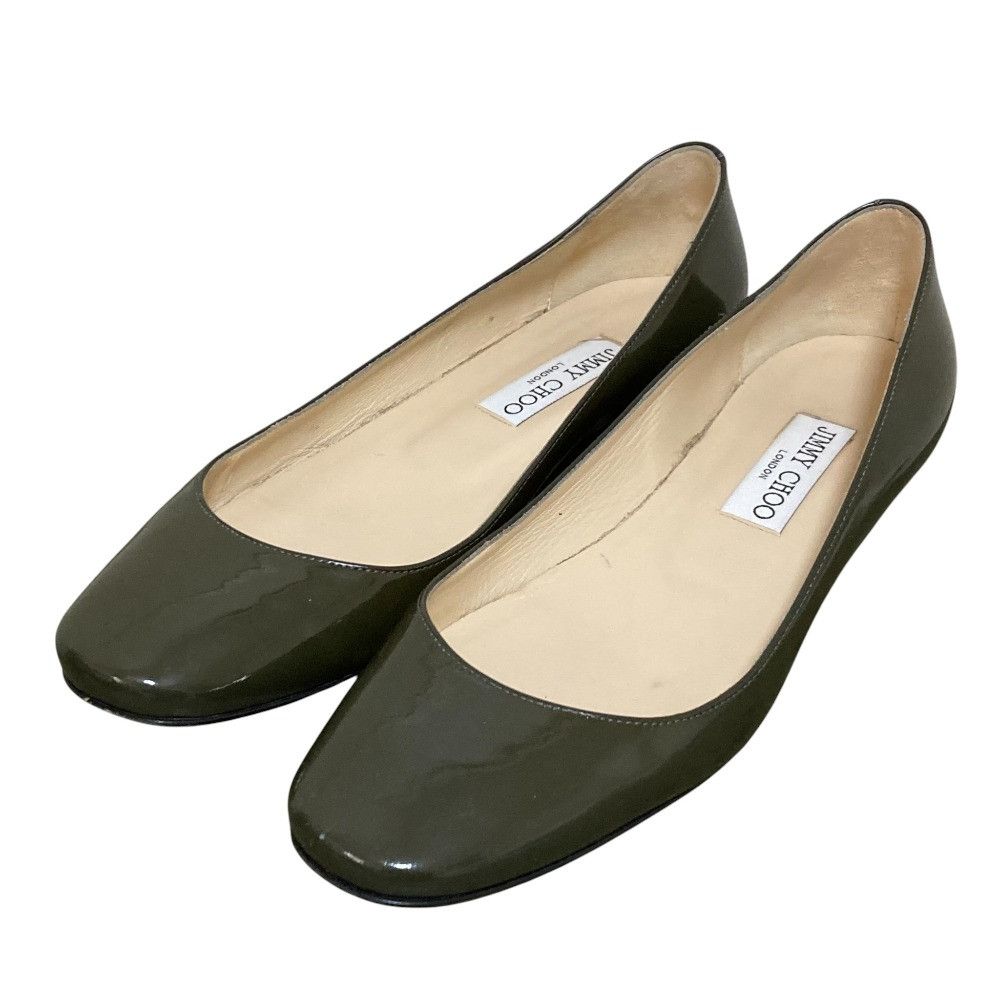 Jimmy Choo Jimmy Choo Jimmy Choo Patent Leather Pumps Enamel Shoes DUTY FREE for USA Size ONE SIZE - 1 Thumbnail
