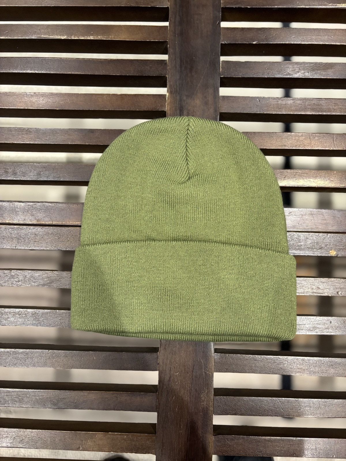 Supreme Supreme Duck Down Records Beanie Light Olive Size ONE SIZE - 2 Thumbnail