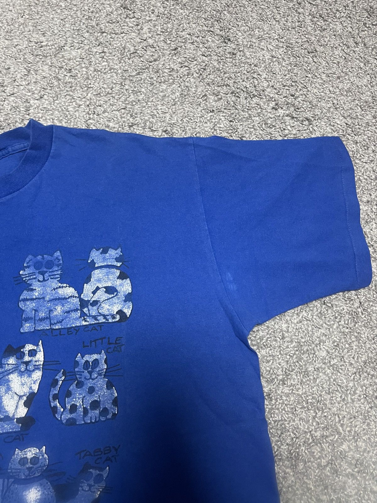 Nutmeg Nutmeg Vintage USA San Francisco Crazy Cats blue size XL Size US XL / EU 56 / 4 - 5 Thumbnail