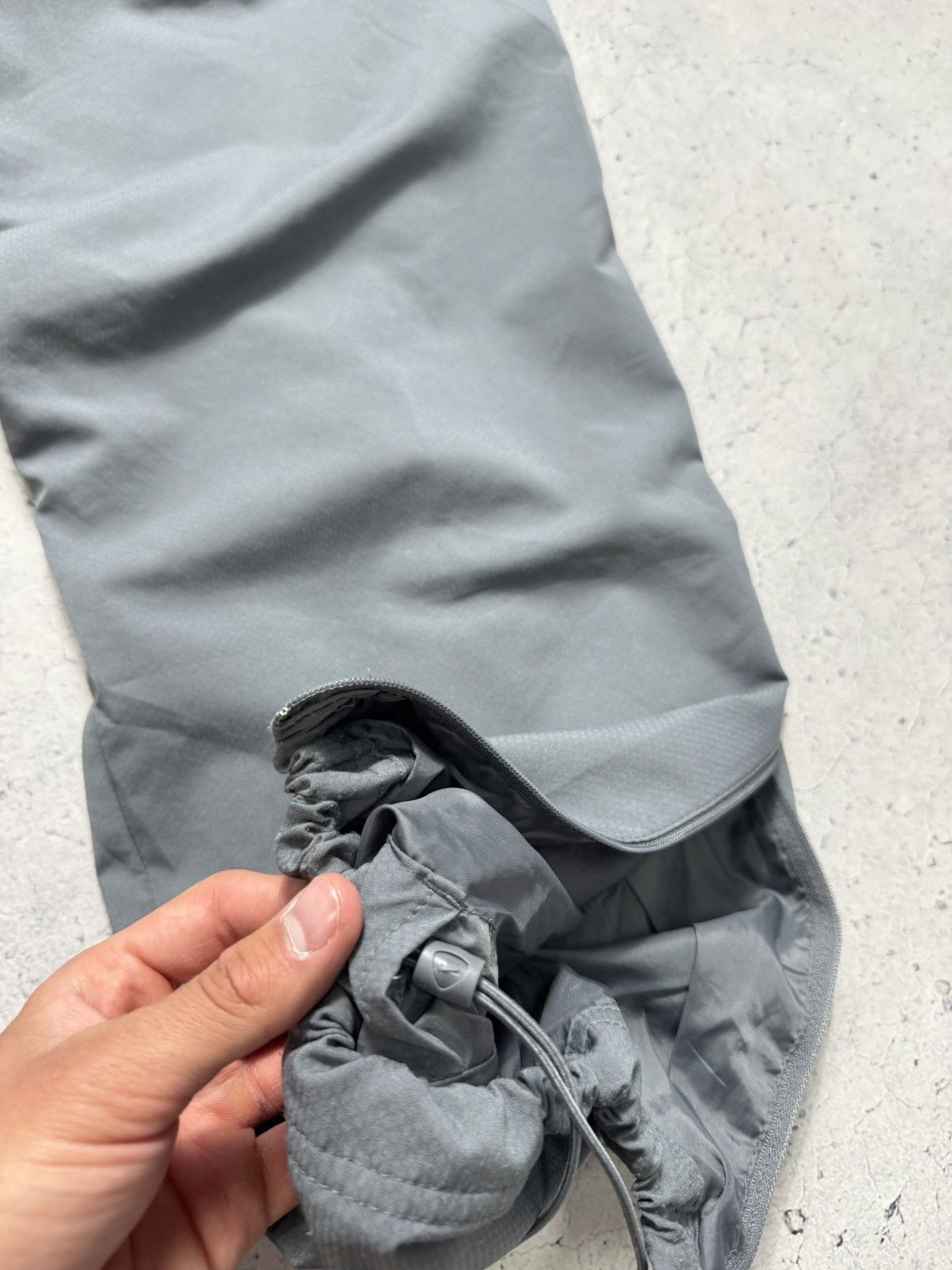 Nike Nike Nylon Vintage Baggy Track Pants Drill Swoosh Y2K Size US 34 / EU 50 - 10 Thumbnail