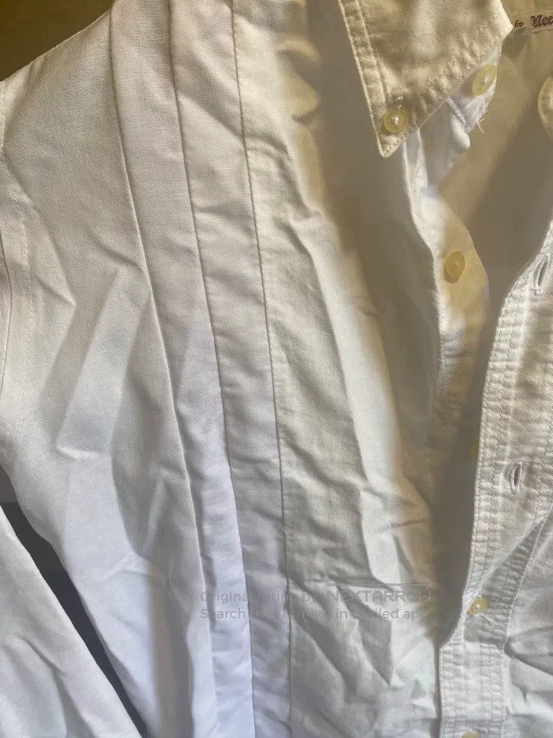 Needles Needles American Shirt Reformed Patchwork Shirt White Shir Size US S / EU 44-46 / 1 - 3 Thumbnail