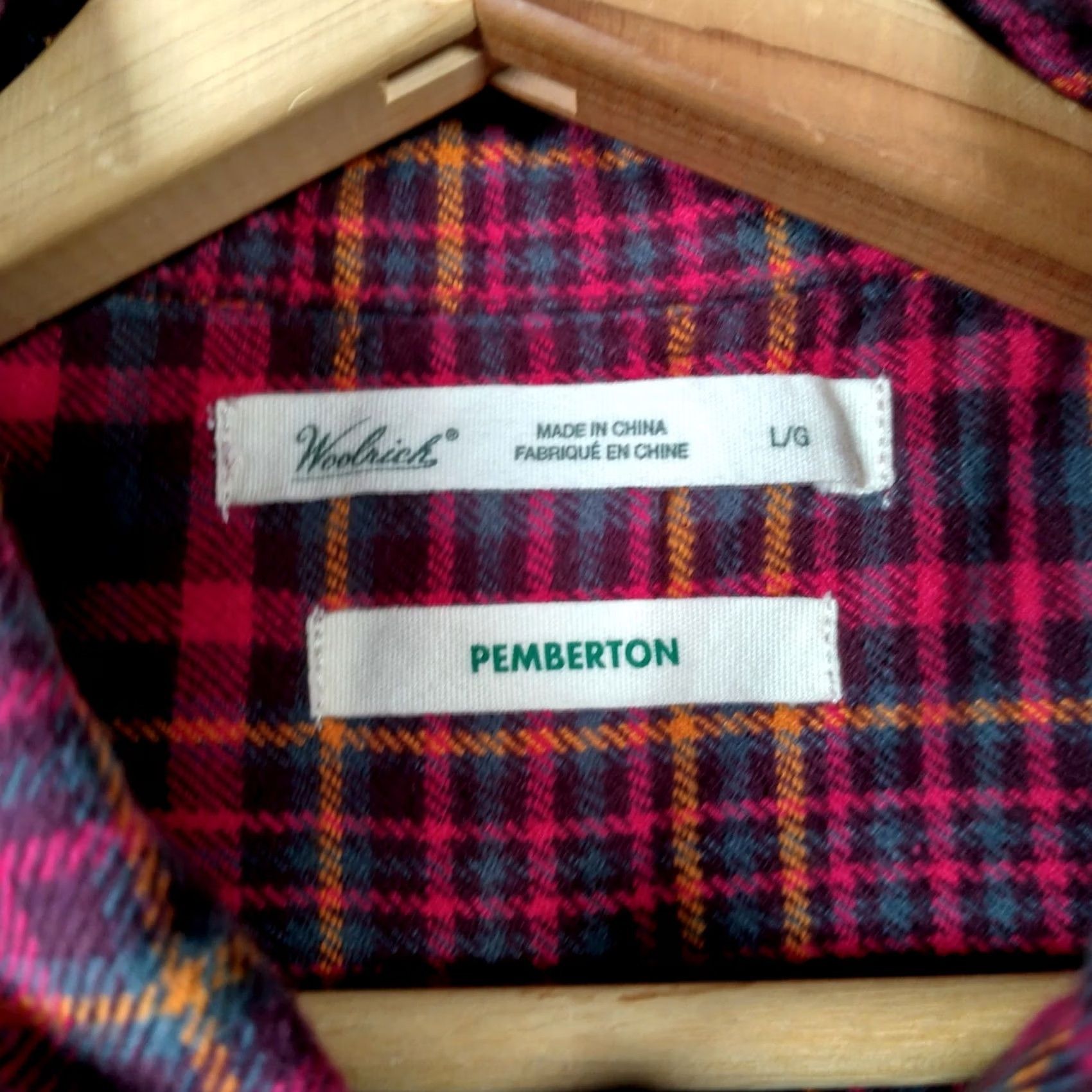 Vintage VINTAGE Woolrich Pemberton Flannel Shirt Women L Pink Plaid Cabincore Workwear Size L / US 10 / IT 46 - 7 Thumbnail