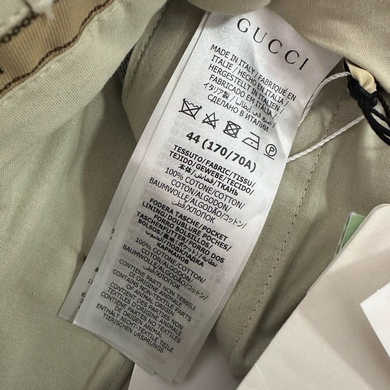 Gucci GucciDark blue simple rolled-up casual pants 2503-Nextarrow Size US 28 / EU 44 - 6 Thumbnail