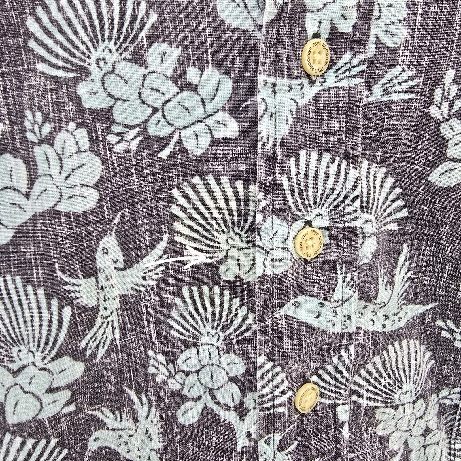 Reyn Spooner Vtg Reyn Spooner Dietrich Varez Hawaiian Shirt Large *FLAWS* Size US L / EU 52-54 / 3 - 4 Thumbnail