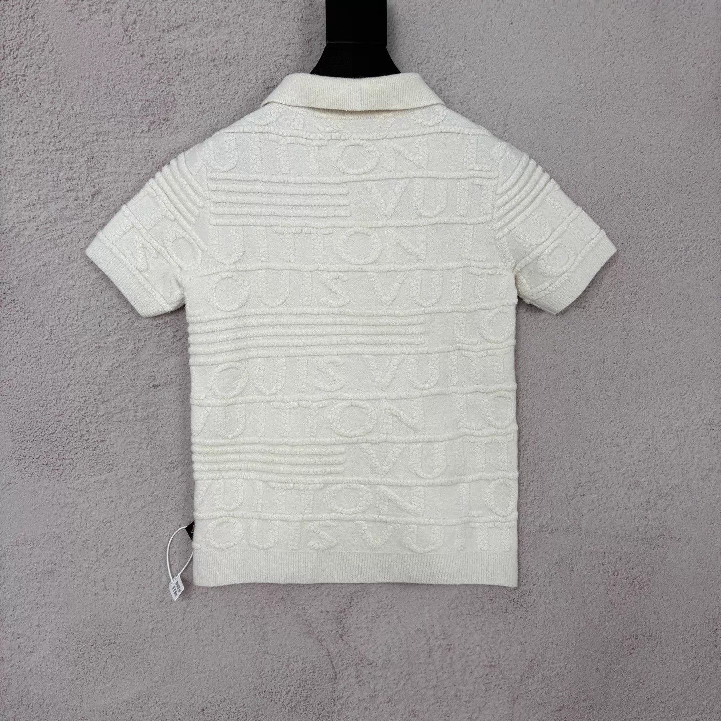 Louis Vuitton LV Terry Cloth Embroidered Logo Short Sleeve Polo White S 99 Size XS / US 0-2 / IT 36-38 - 2 Thumbnail