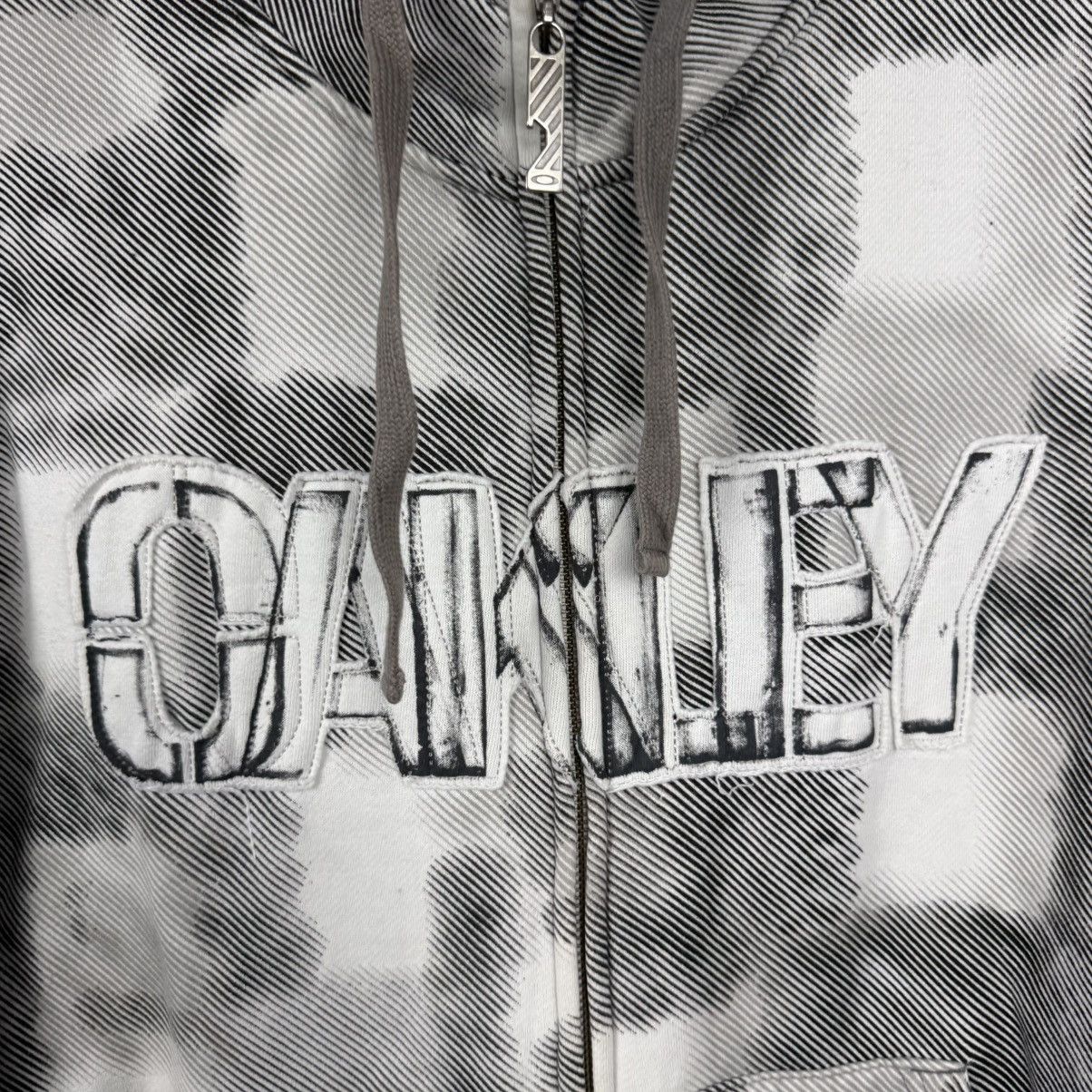 Oakley Vintage Zip Hoodie Oakley Avant Garde Y2K Size US M / EU 48-50 / 2 - 5 Thumbnail