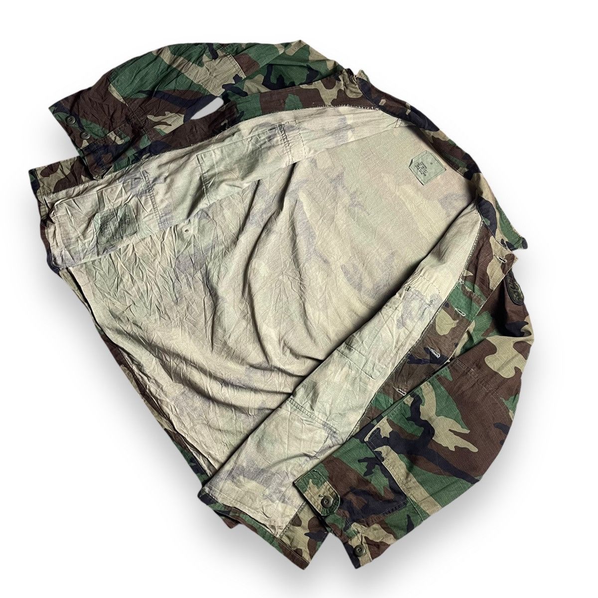 American Apparel VINTAGE AMERICAN APPAREL CAMOFLAUGE MILITARY JACKET Size US M / EU 48-50 / 2 - 3 Thumbnail