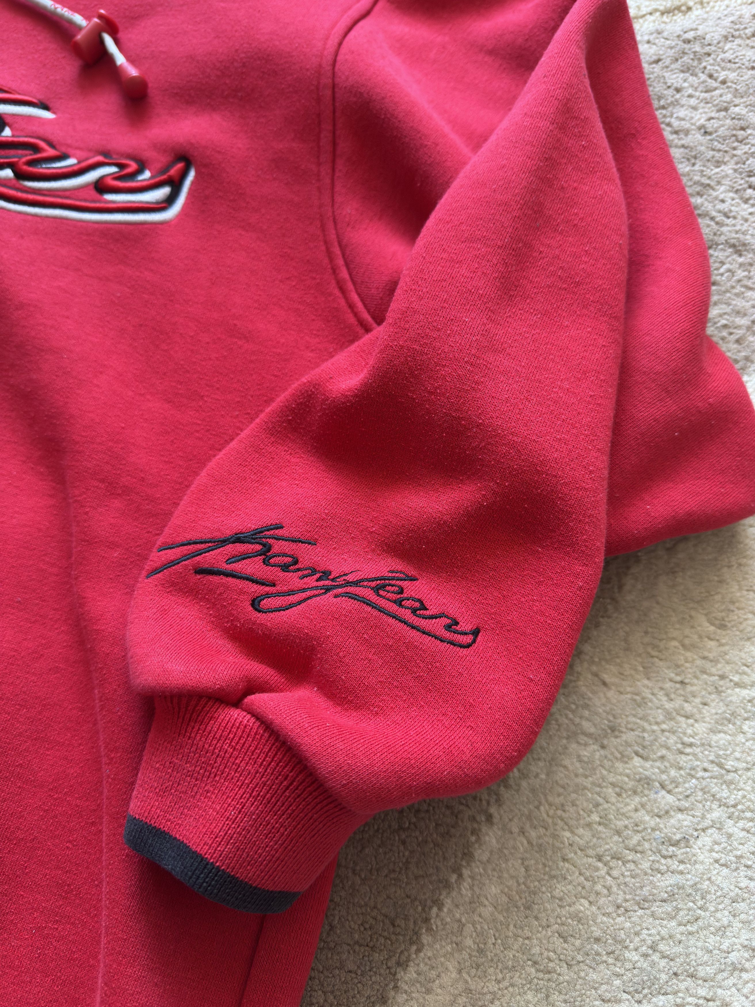 Karl Kani Vintage Hoodie Karl Kani Jeans Hip Hop Rap Boxy Red Spellout Size US M / EU 48-50 / 2 - 3 Thumbnail