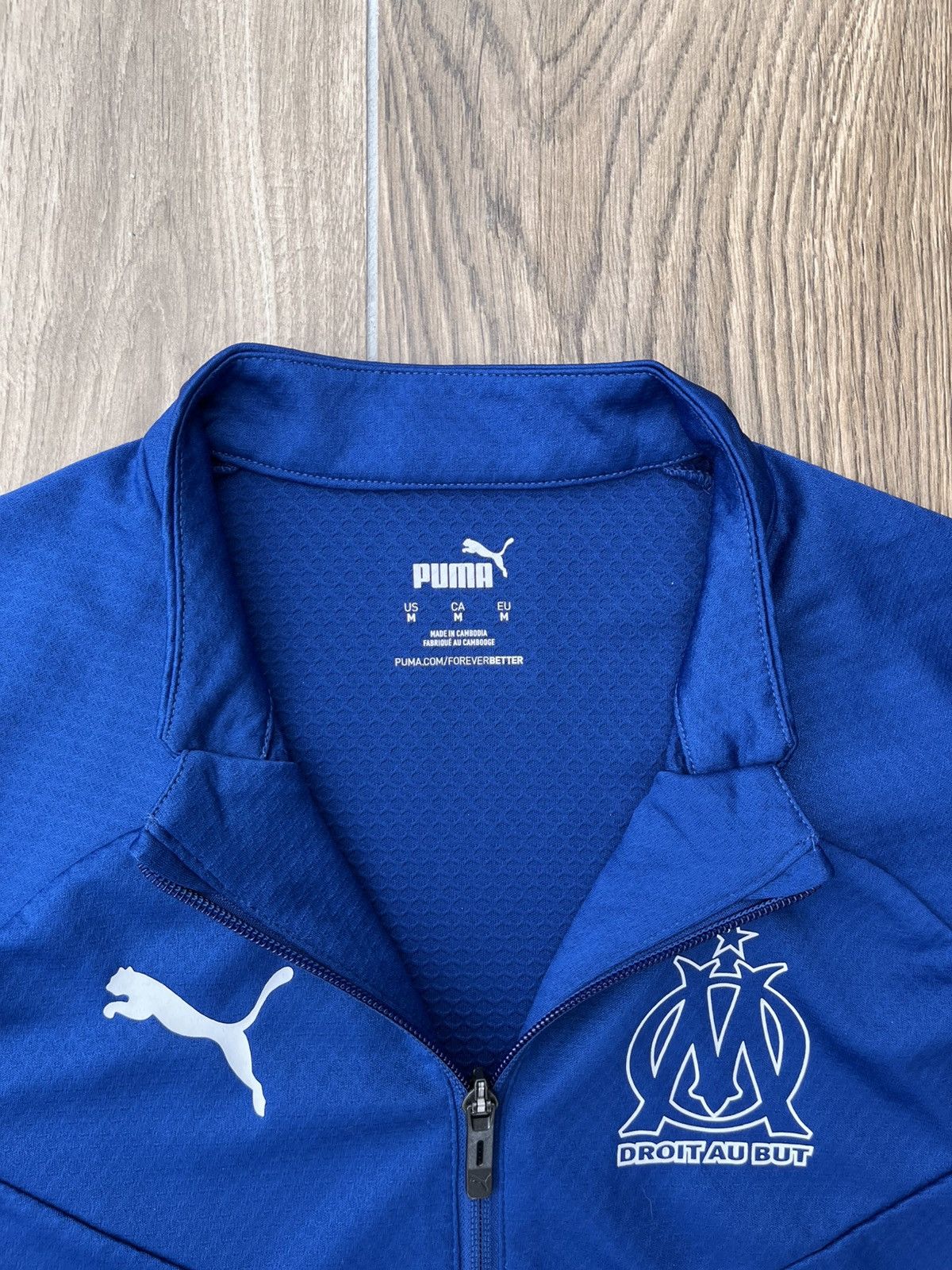 Puma Nike Olympique Marseille Tracksuit | Dunkelblau | Größe M Size US M / EU 48-50 / 2 - 5 Thumbnail