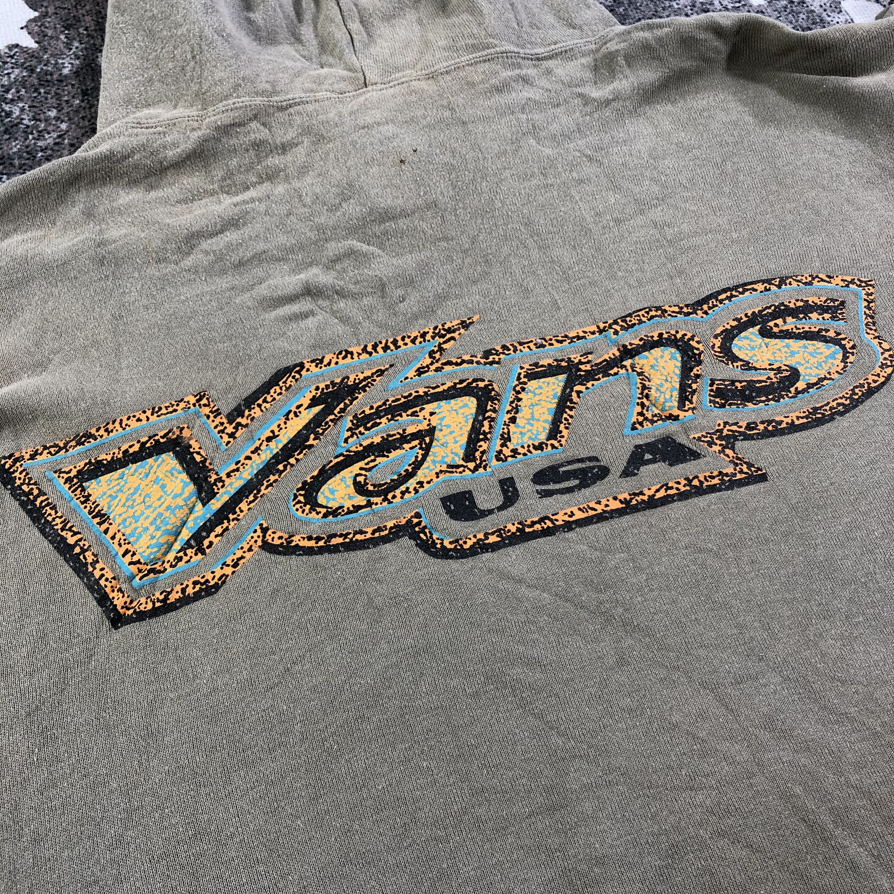 Vans Vintage Trash Faded Vans Hoodie F286 Size US M / EU 48-50 / 2 - 4 Thumbnail