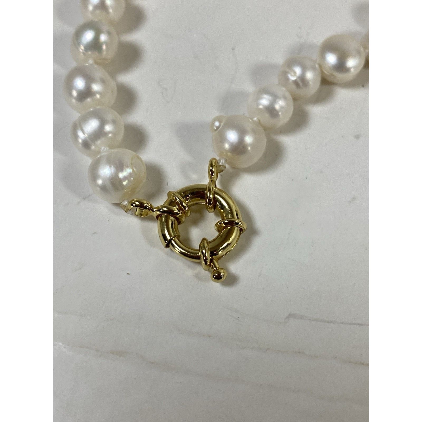 Other 14ft freshwater pearls, near-round/baroque, light blemish Size ONE SIZE - 4 Thumbnail