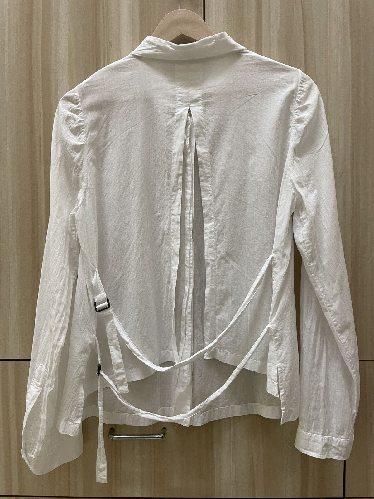Ann Demeulemeester Ann Demeulemeester Back Strap Shirt Size M / US 6-8 / IT 42-44 - 1 Thumbnail