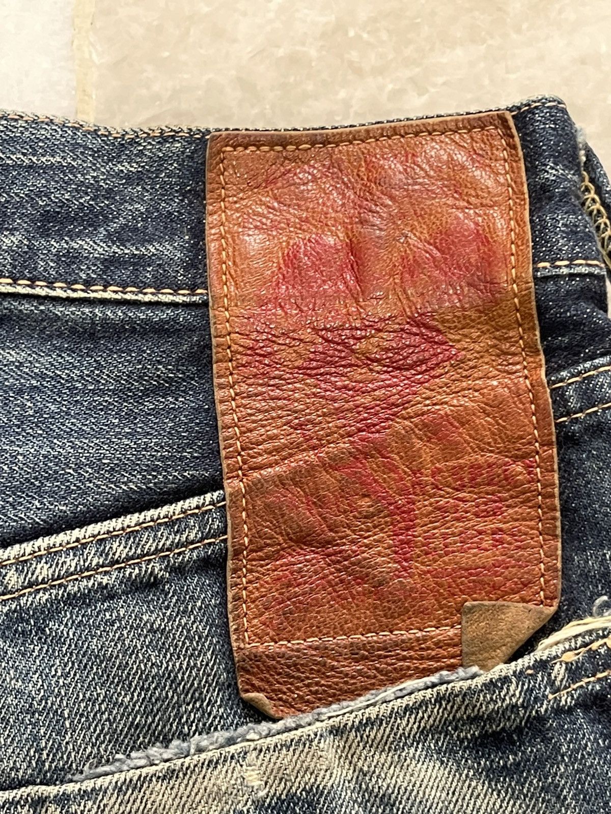 Kapital Kountry Kapital Red Selveged Denim Respect Your Elders Size US 30 / EU 46 - 11 Thumbnail