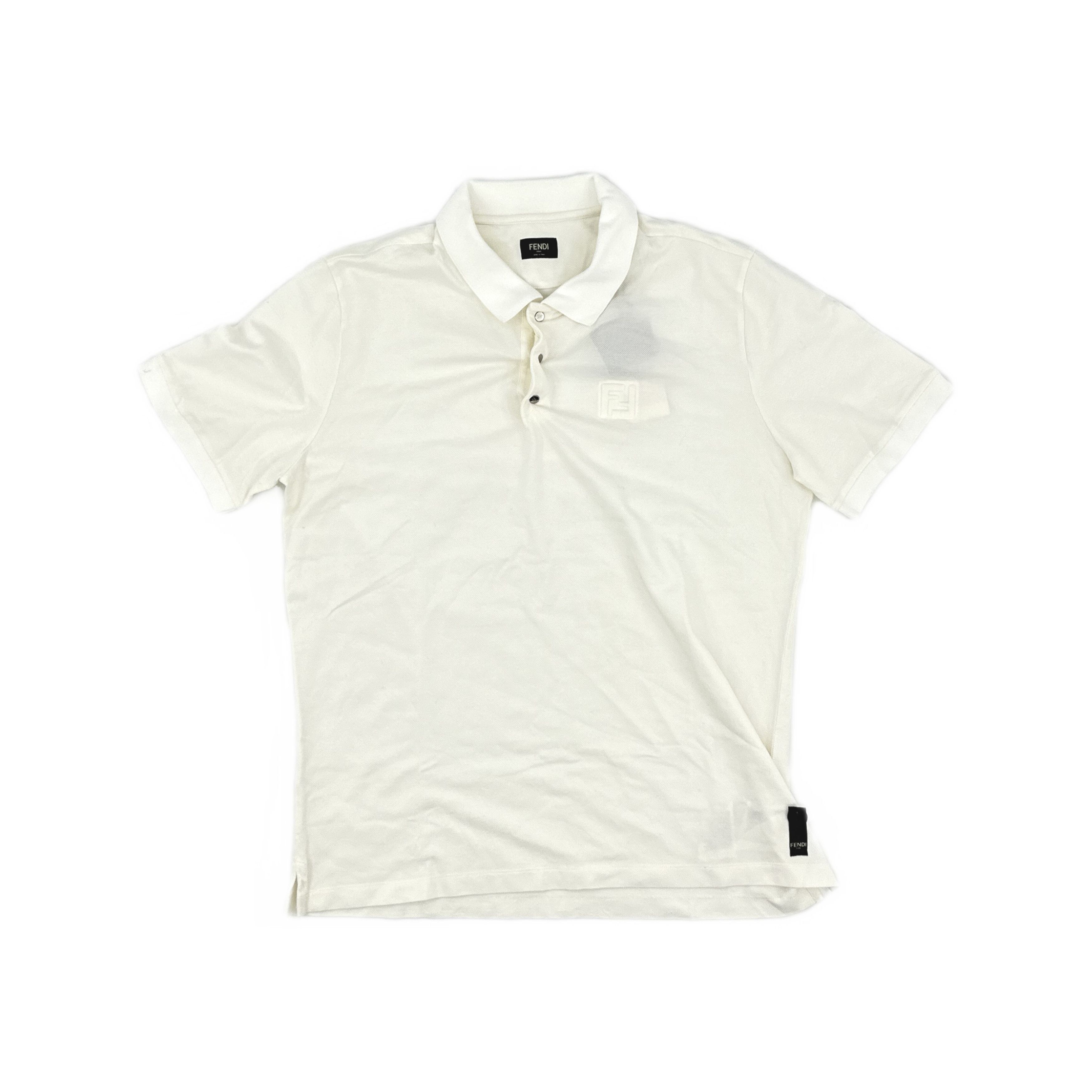 Fendi Fendi Embossed Logo Polo Shirt Size XXL Size US XXL / EU 58 / 5 - 1 Thumbnail