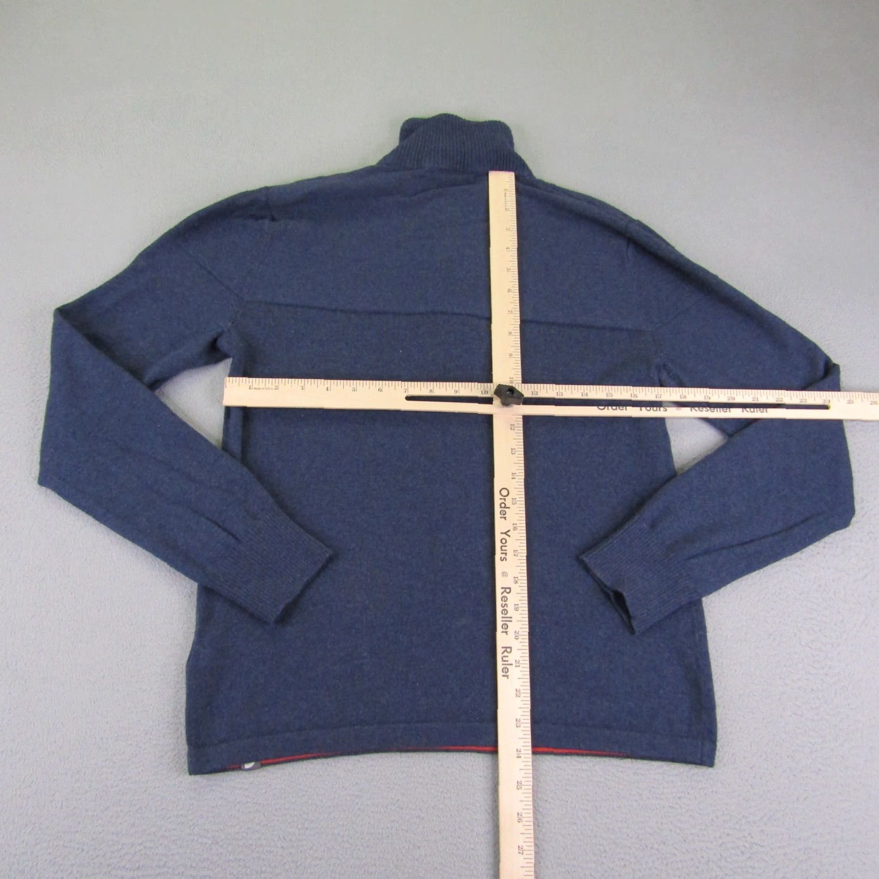 The North Face VINTAGE The North Face Mens Sweater Pullover 1/4 Zip Casual Outdoor Blue Small Size US S / EU 44-46 / 1 - 7 Thumbnail