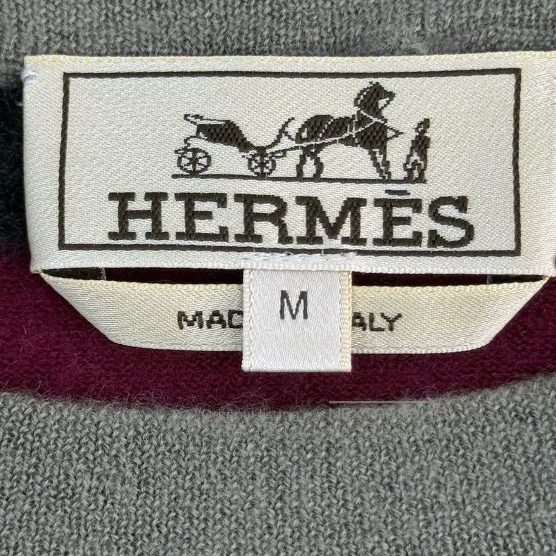 Hermes Hermes Maroon cashmere sweater Size M / US 6-8 / IT 42-44 - 5 Thumbnail