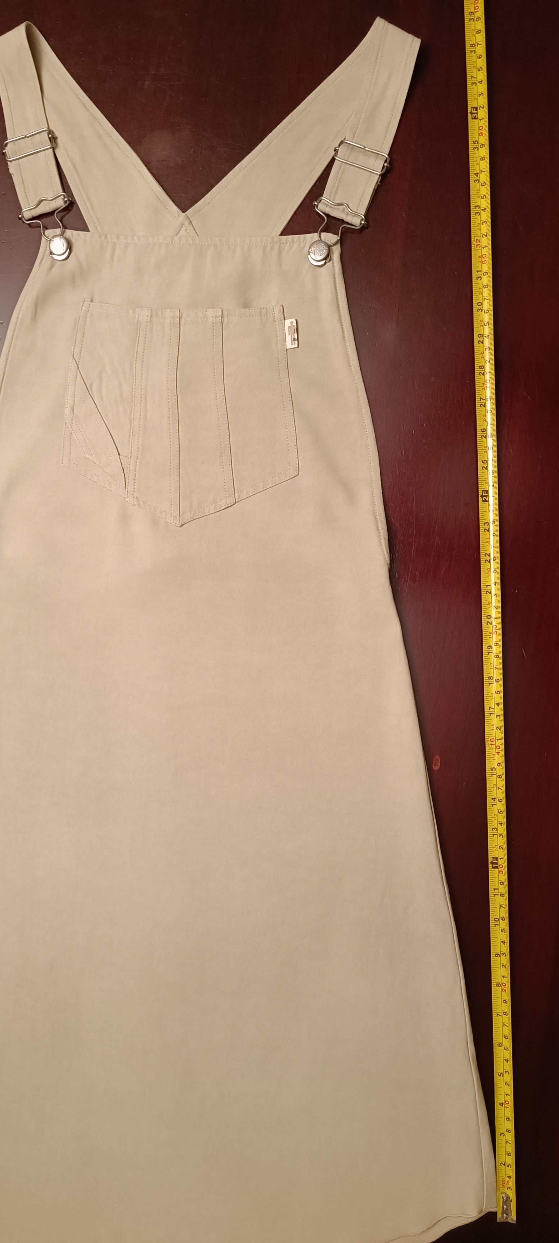 Jean Paul Gaultier 90's- Strap midi dress - Big front Pocket Size S / US 4 / IT 40 - 22 Thumbnail