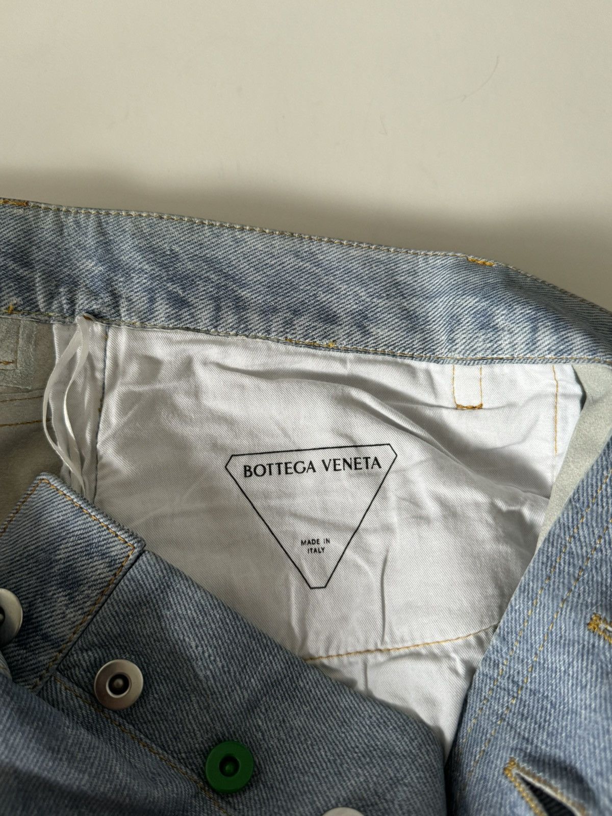 Bottega Veneta Bottega Veneta Denim Printed Leather Jeans Size US 32 / EU 48 - 9 Thumbnail