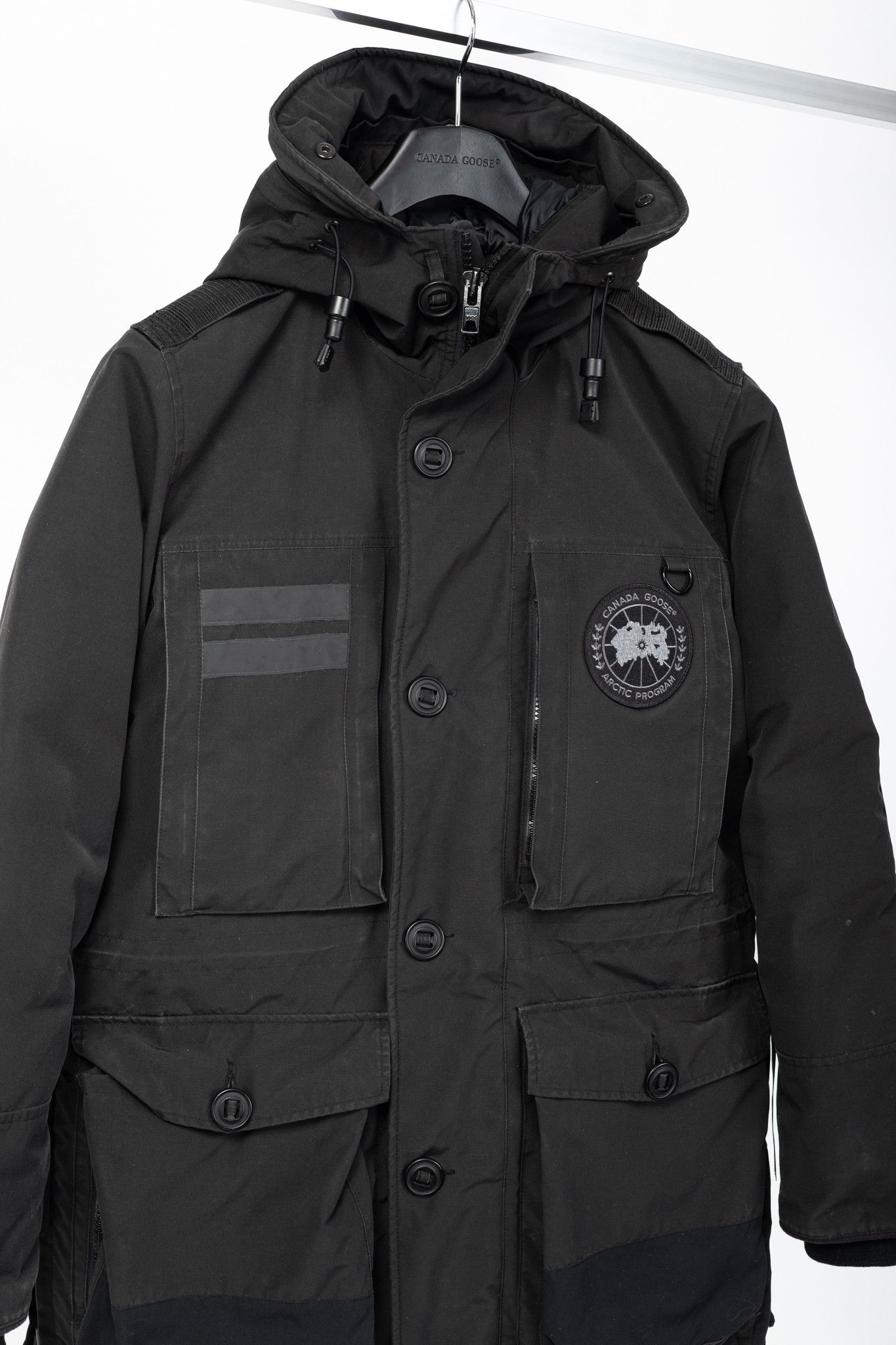 Canada Goose Canada Goose Black Label Macculloch Black Zip Parka Size US M / EU 48-50 / 2 - 3 Thumbnail