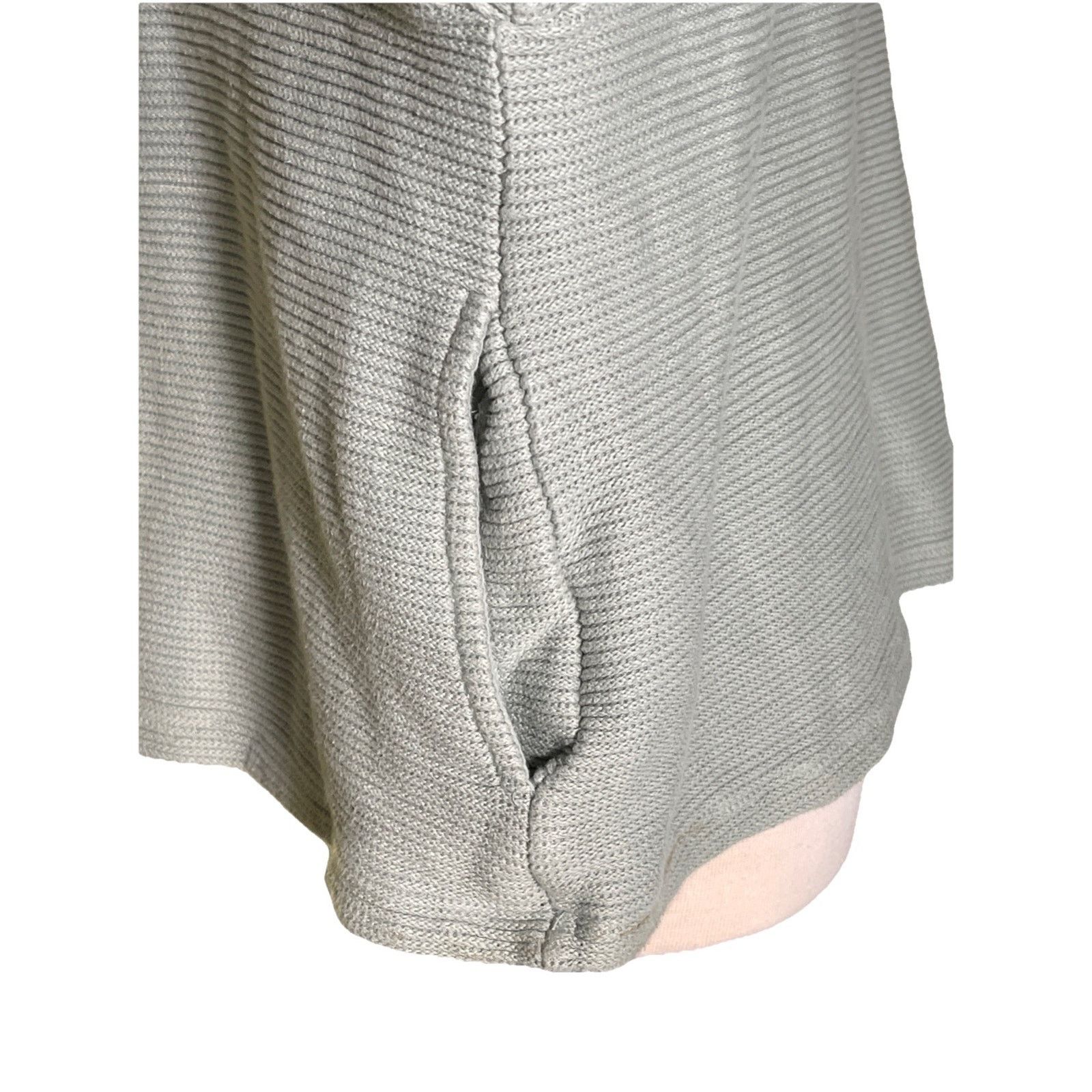 Madewell Madewell Light Sage Green Ribbed Mockneck L/S Pullover XL Size XL / US 12-14 / IT 48-50 - 4 Thumbnail