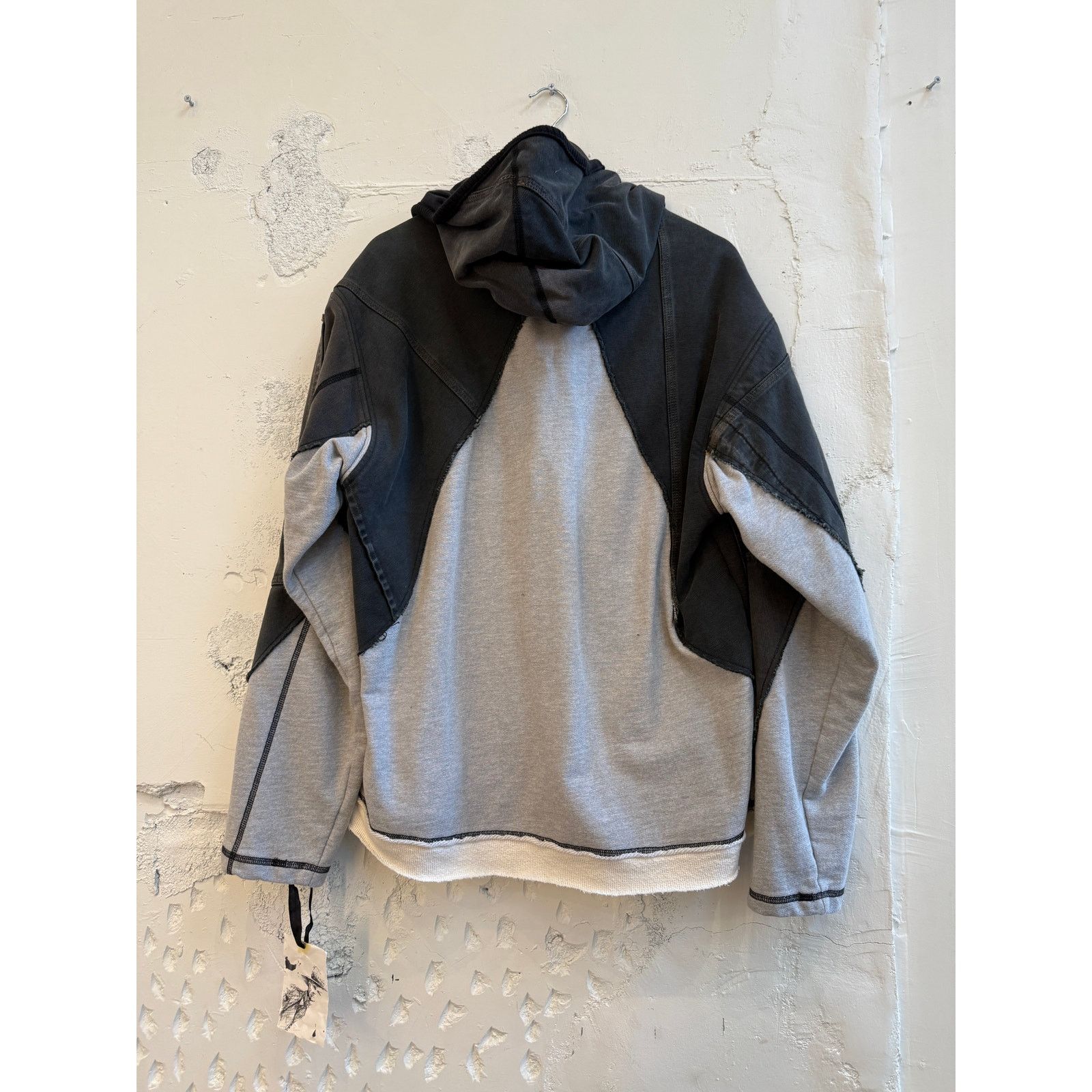 Greg Lauren Greg Lauren SAMPLE Black Track Hoodie Size US XL / EU 56 / 4 - 2 Thumbnail