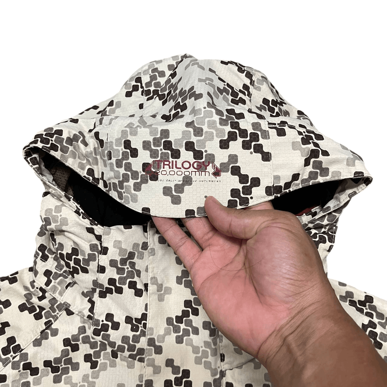 Japanese Brand Vintage Ripzone Technology Trilogy Camo Hooded Jacket Size US L / EU 52-54 / 3 - 8 Thumbnail