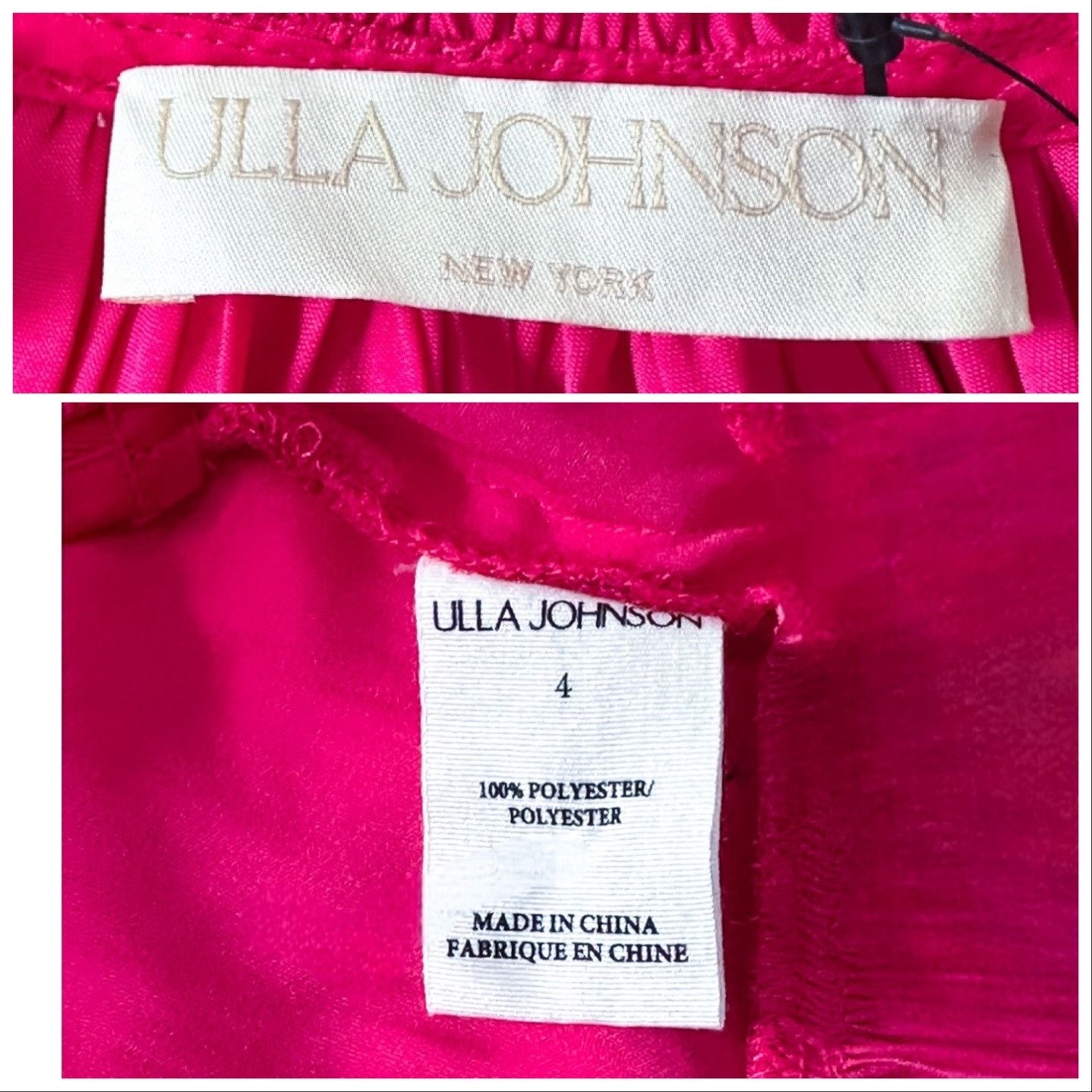 Ulla Johnson ULLA JOHNSON Vesna Mini Dress In Pink, Orchid, Size 4, New w Size S / US 4 / IT 40 - 3 Thumbnail
