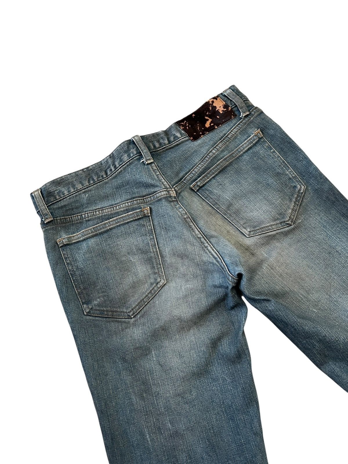 Shellac Shellac ‘Dust” Dirty Finished Slim Jeans Light Flare Size US 31 - 8 Thumbnail