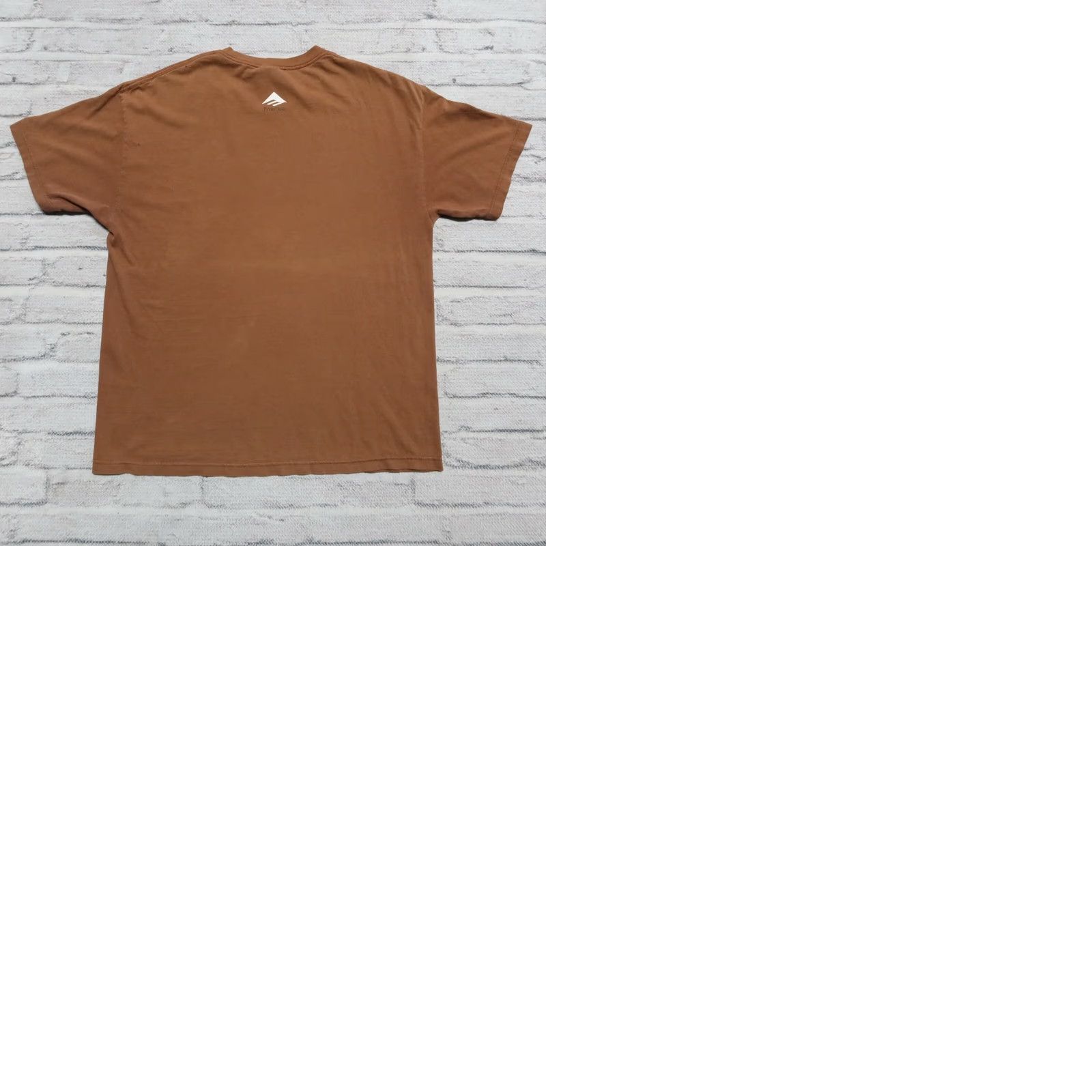 Emerica Vintage Emerica SK8 Head Shirt XL Mens Brown 90s Skate Punk Size US XL / EU 56 / 4 - 9 Thumbnail
