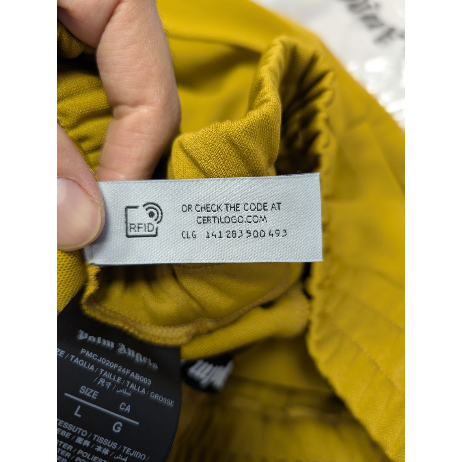 Palm Angels o1rshd1 Q:2 / Classic Logo Track Pants in Golden Brown Size US 34 / EU 50 - 21 Thumbnail