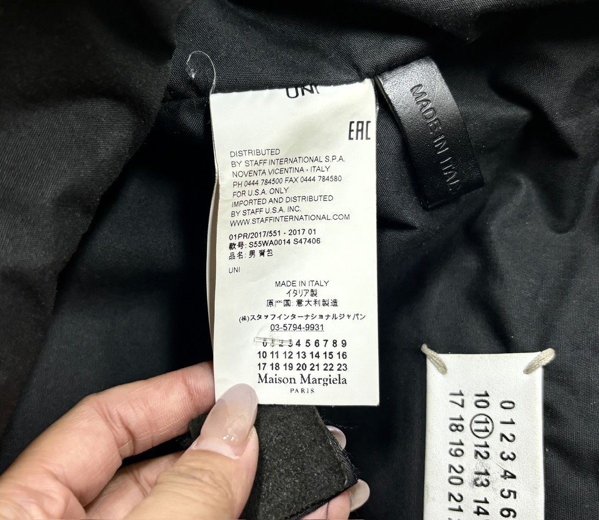 Maison Margiela Maison Margiela nylon/leather backpack Size ONE SIZE - 12 Thumbnail