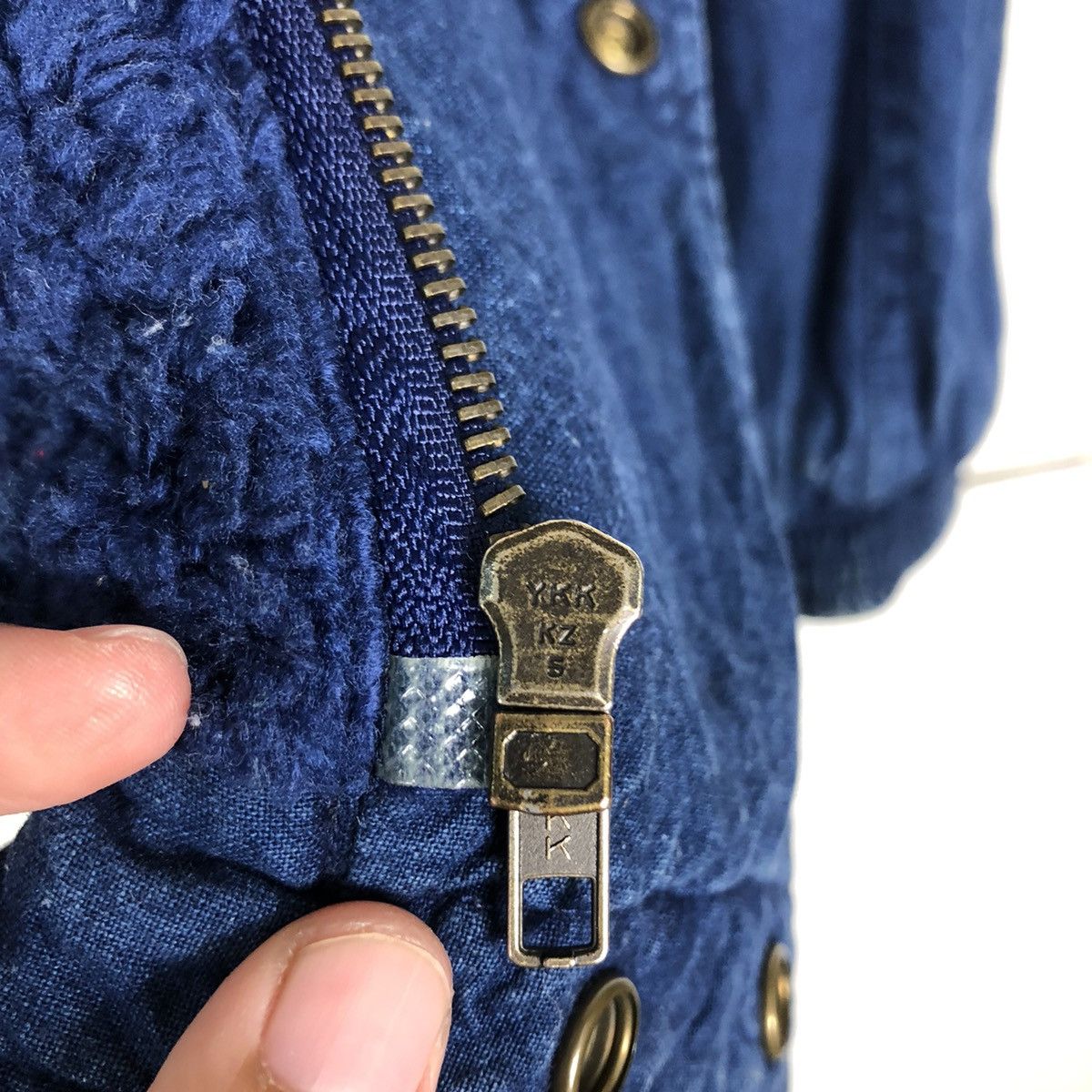 Issey Miyake 🔥Vintage Bomber Denim Jacket North Bound Japan Made Size US M / EU 48-50 / 2 - 18 Thumbnail