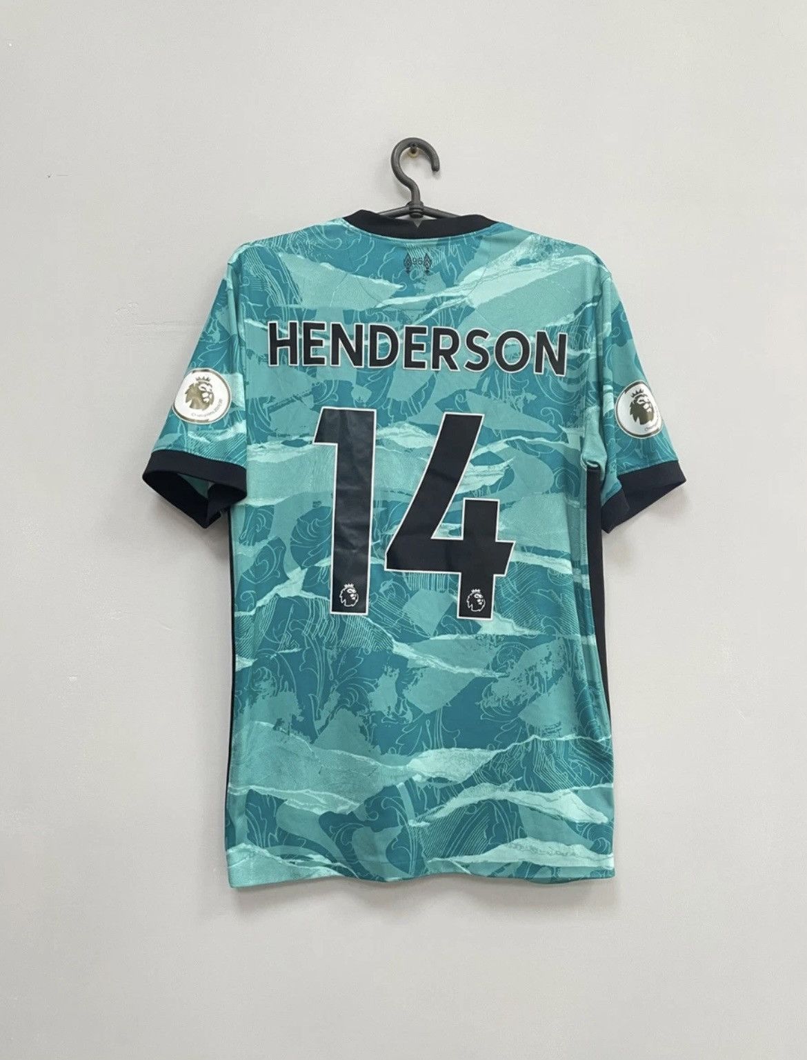 Nike Liverpool 2020/2021 Away Football Shirt Jersey #14 Henderson Size US S / EU 44-46 / 1 - 1 Thumbnail